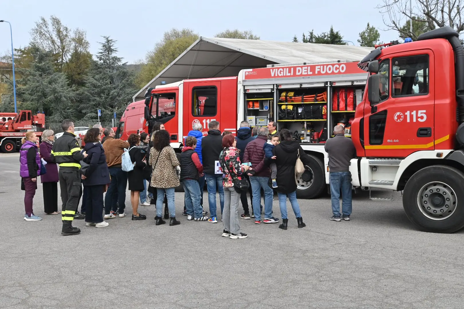Giornate Fai: il comando dei Vigili del fuoco di via Scuole