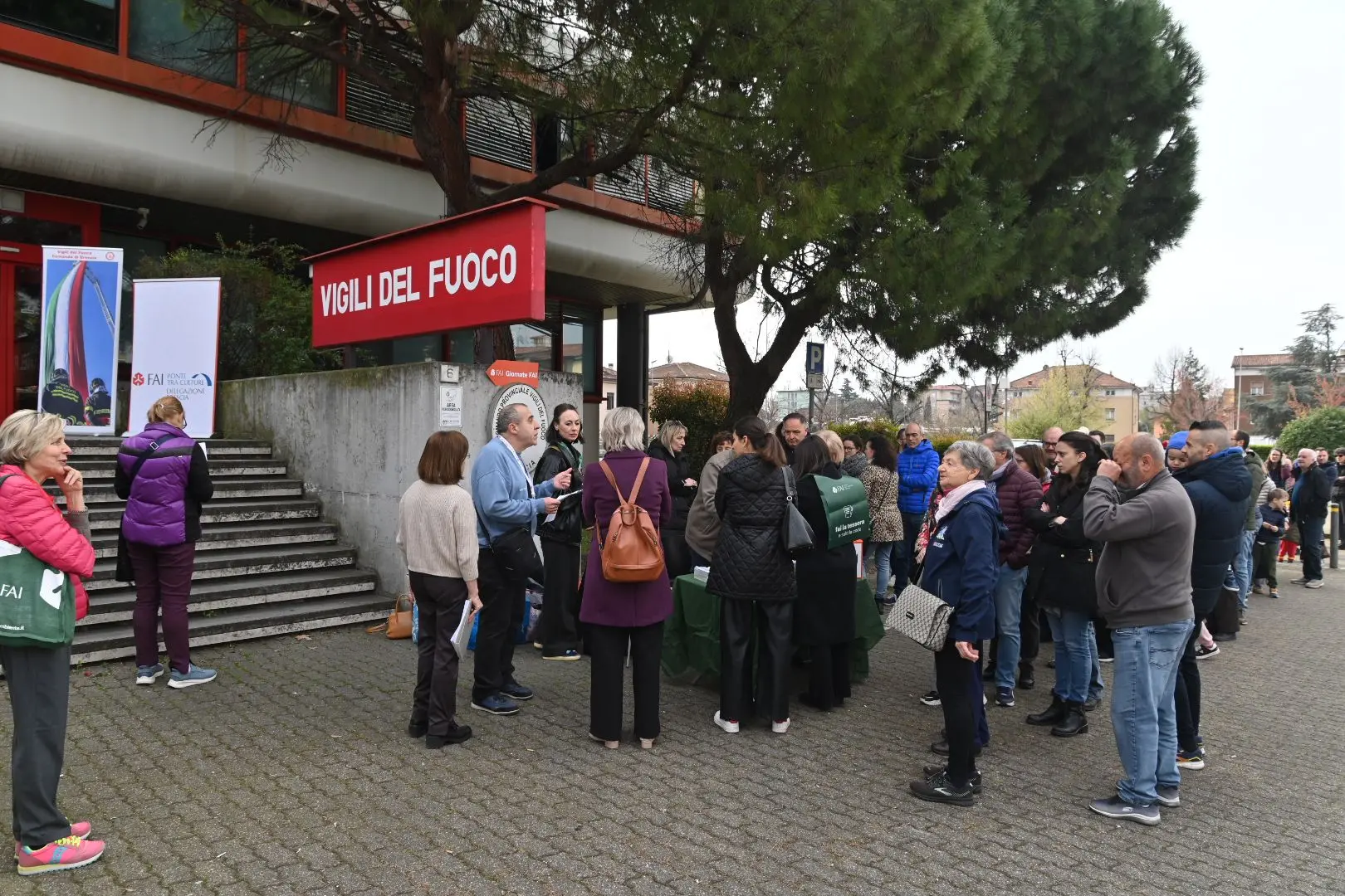 Giornate Fai: il comando dei Vigili del fuoco di via Scuole