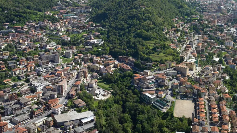 Lumezzane dall'alto © www.giornaledibrescia.it