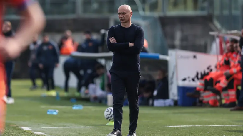 Eugenio Corini, tecnico del Brescia - Foto New Reporter Comincini © www.giornaledibrescia.it