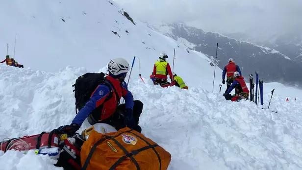 Valanga in Val Ridanna, i soccorsi