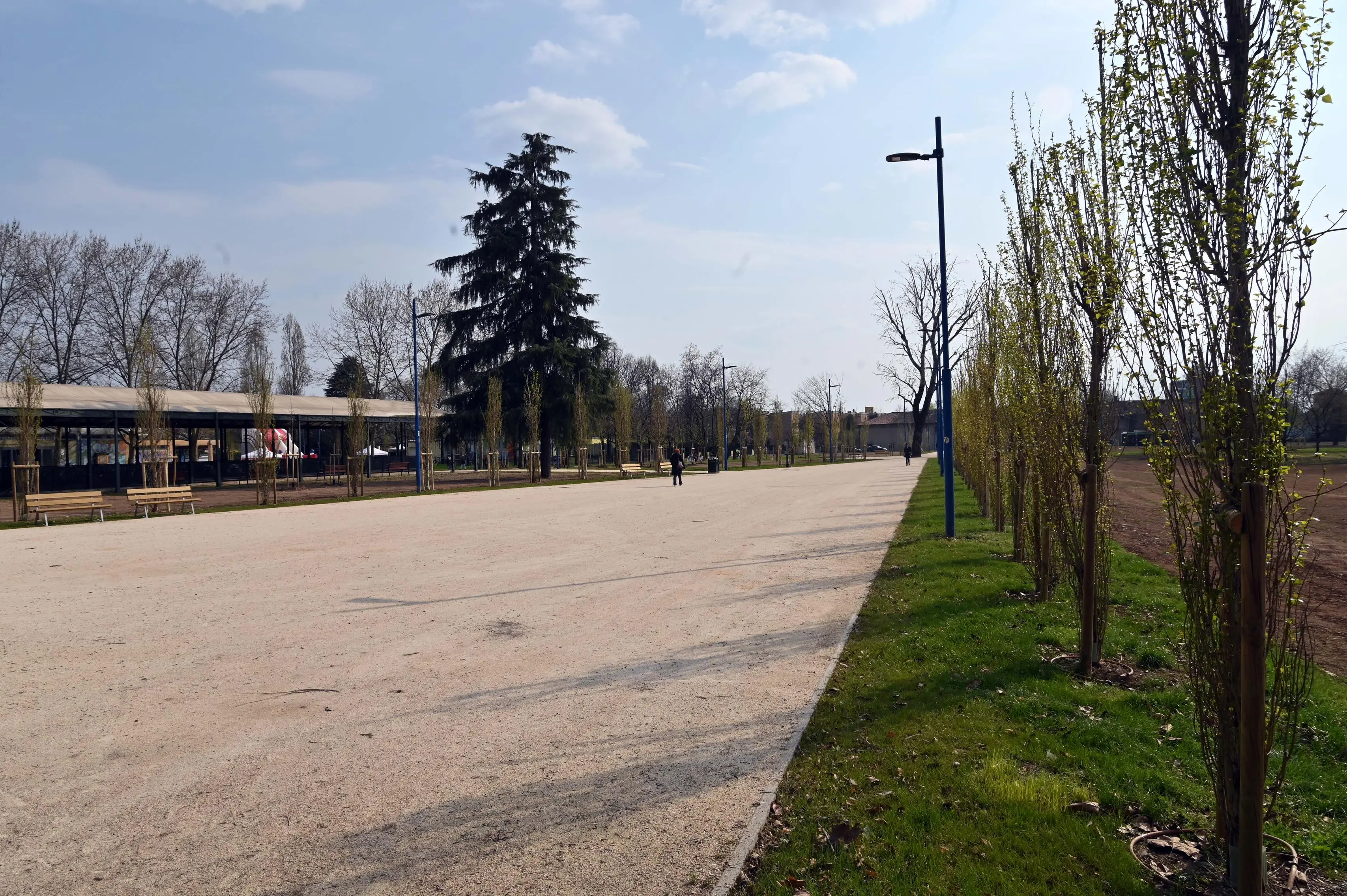 CRONACA BRESCIA VIA LIVORNO INAUGURAZIONE PARCO DELLA RESISTENZA REDAZIONE CRONACA 21-03-2026  GABRIELE STRADA NEW EDEN GROUP                             