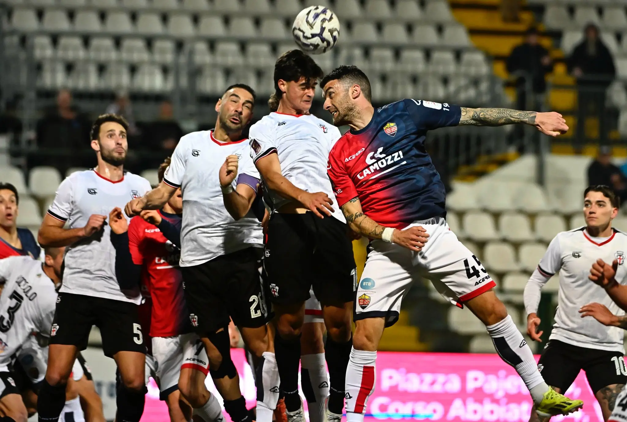 Serie C, gli scatti di Pro Vercelli-Lumezzane