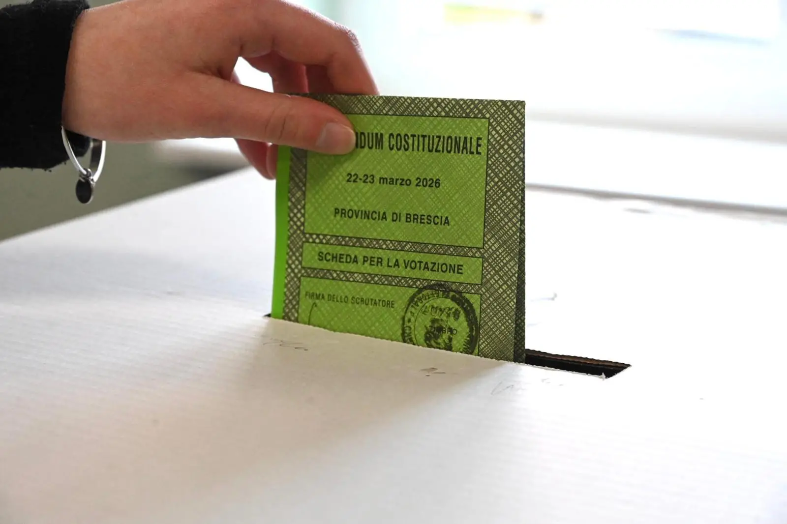 I primi cittadini al voto per il referendum costituzionale