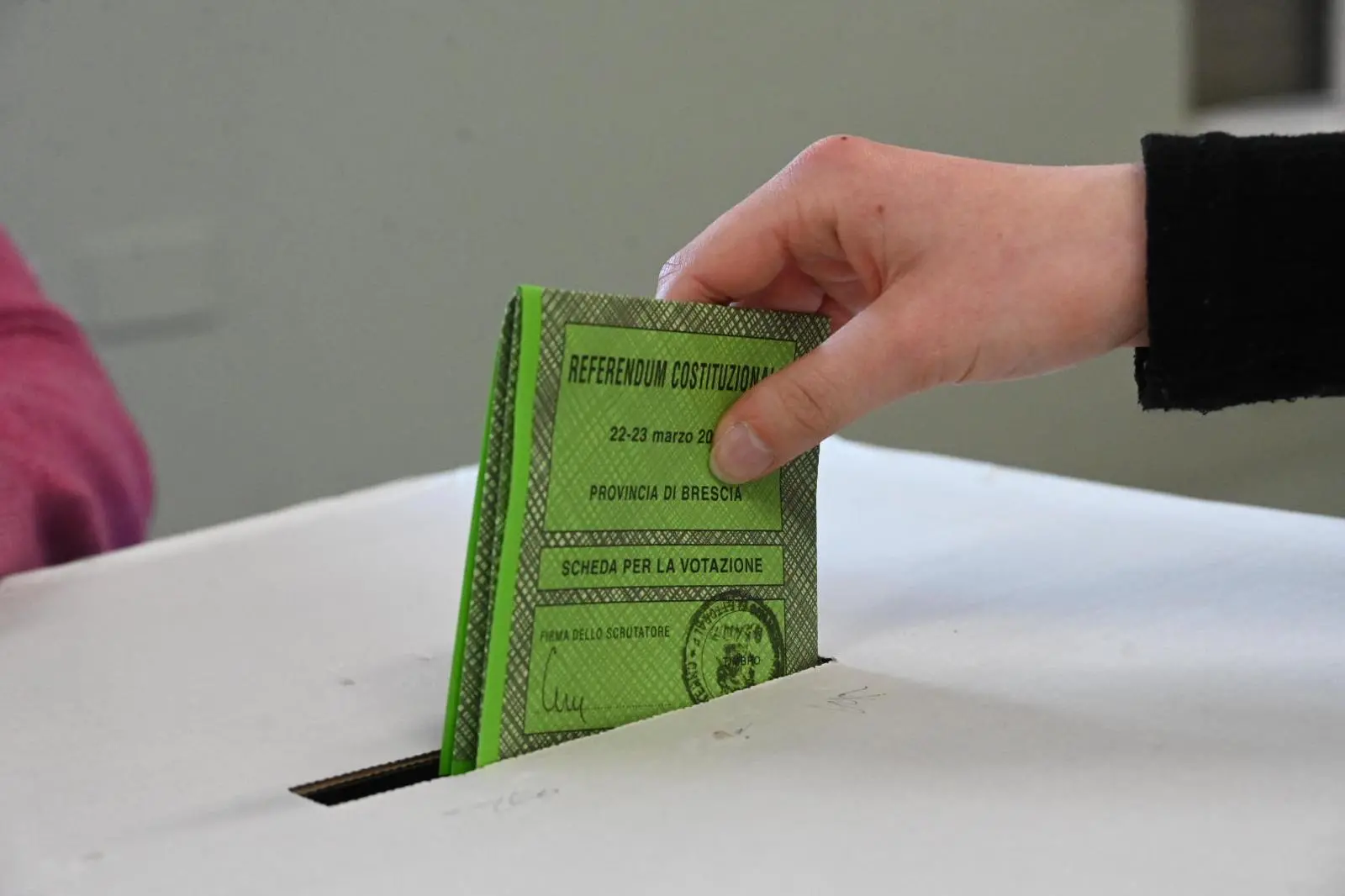 I primi cittadini al voto per il referendum costituzionale