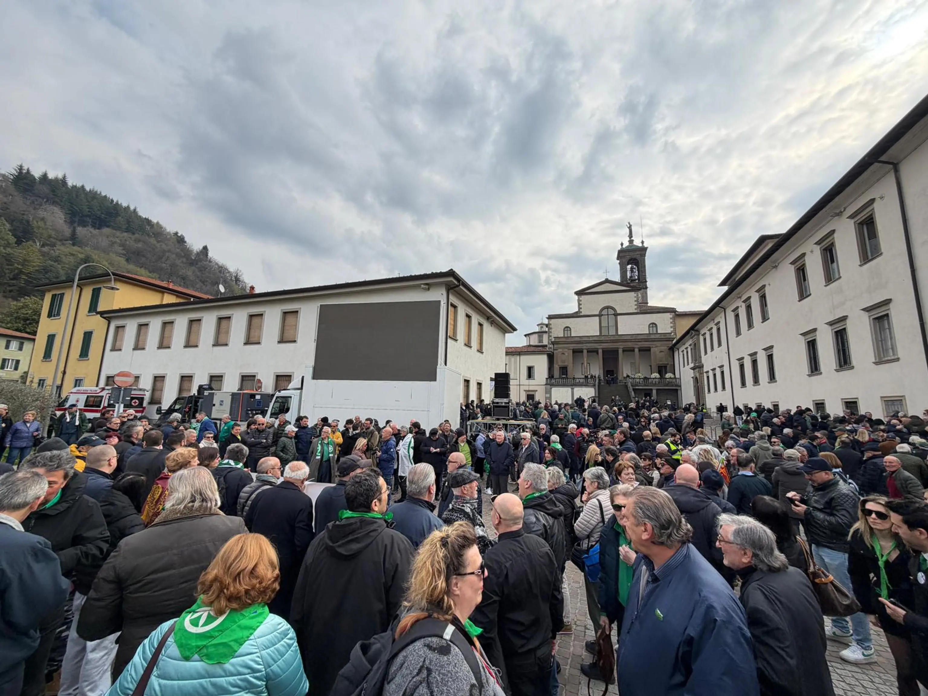 I funerali di Umberto Bossi