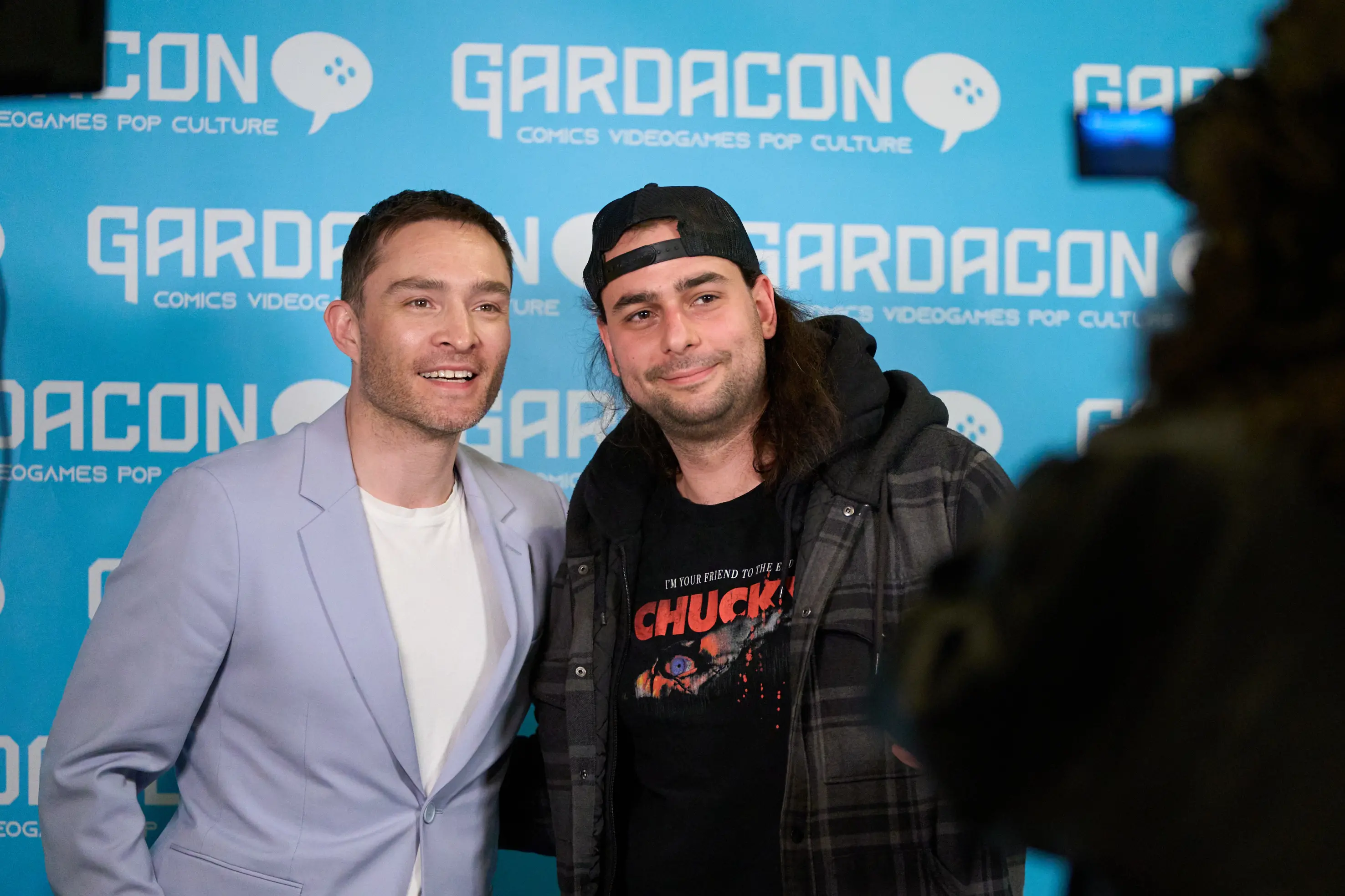 Ed Westwick incontra i fan al Gardacon