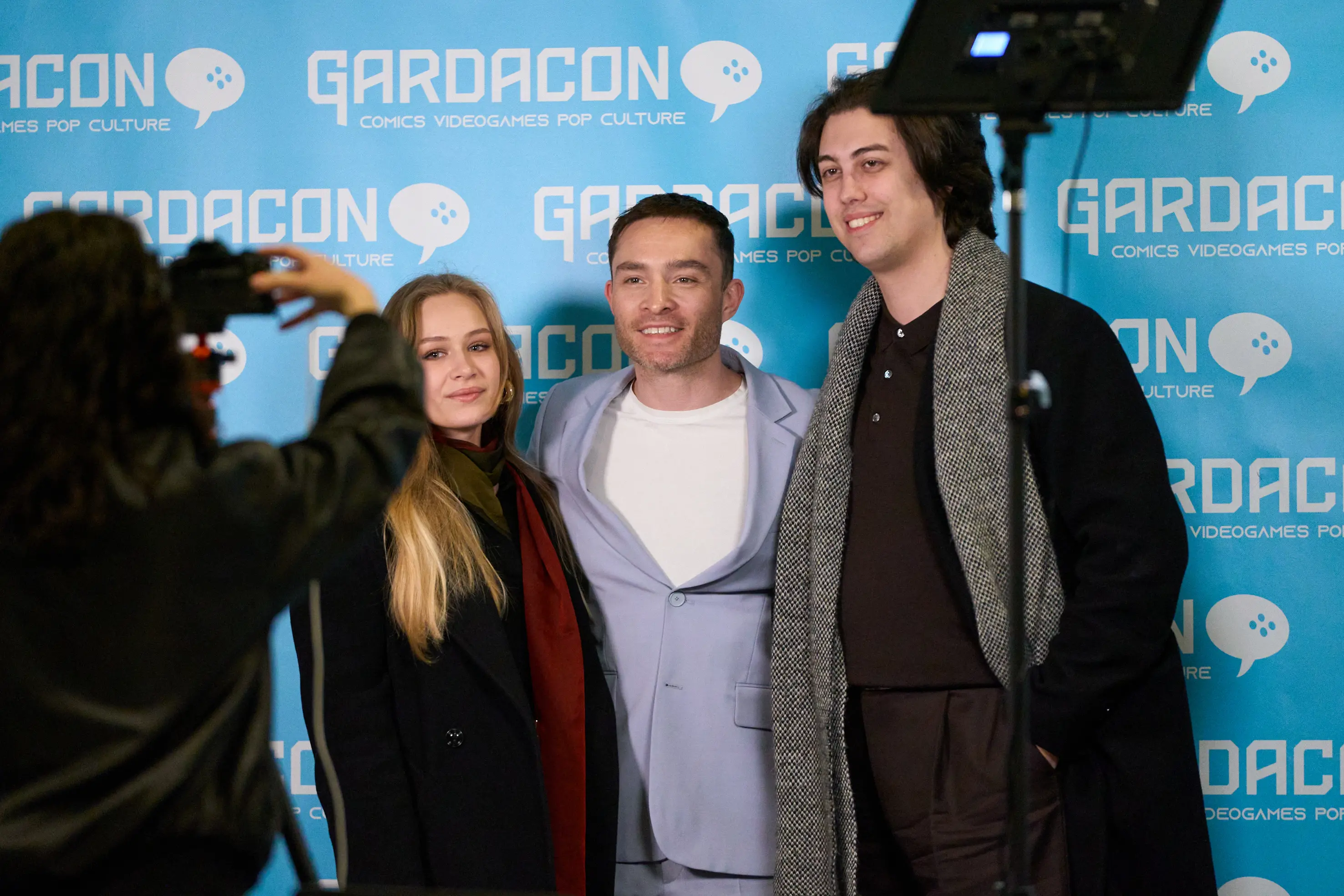 Ed Westwick incontra i fan al Gardacon