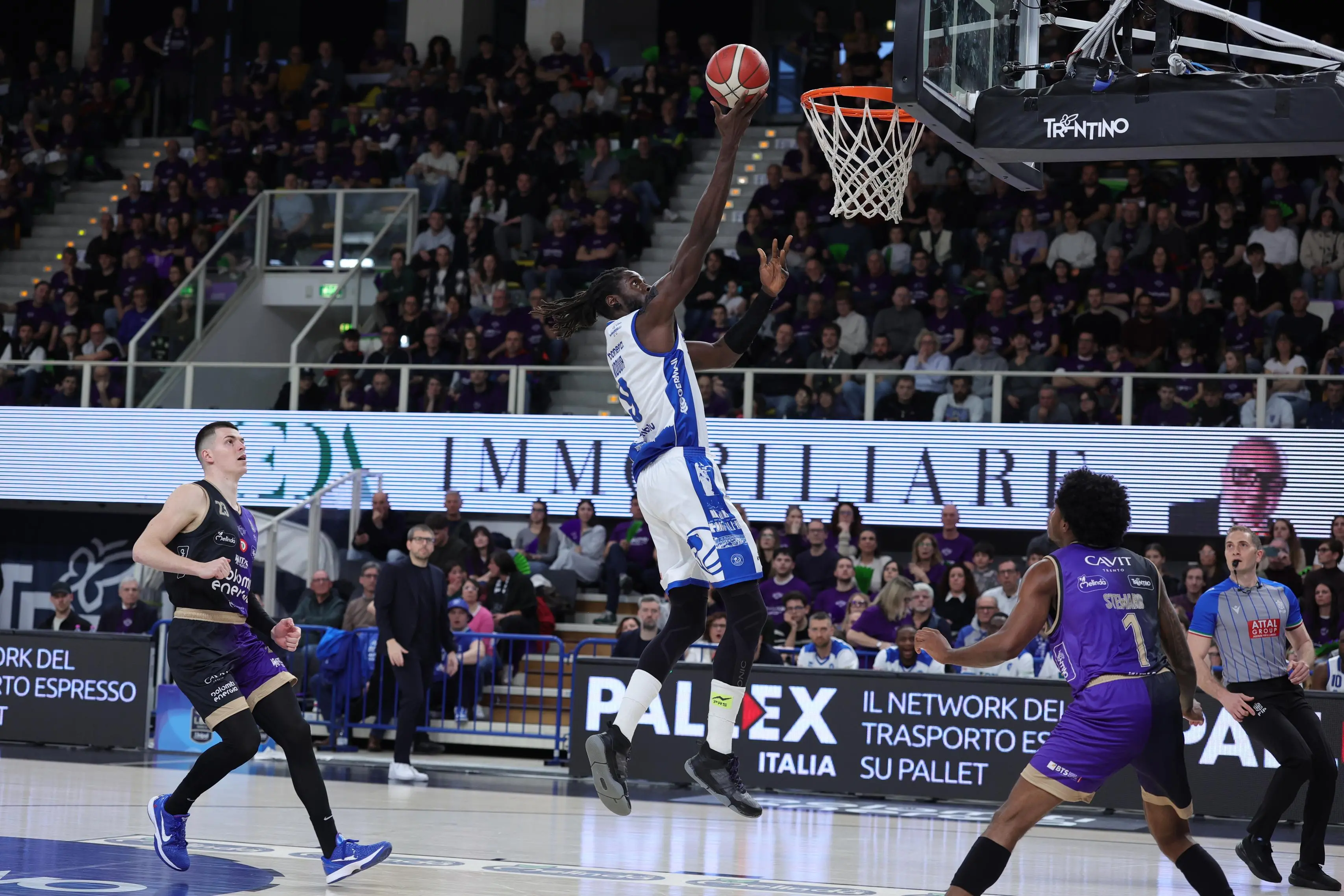 Serie A: le immagini di Dolomiti Trentino-Germani Brescia