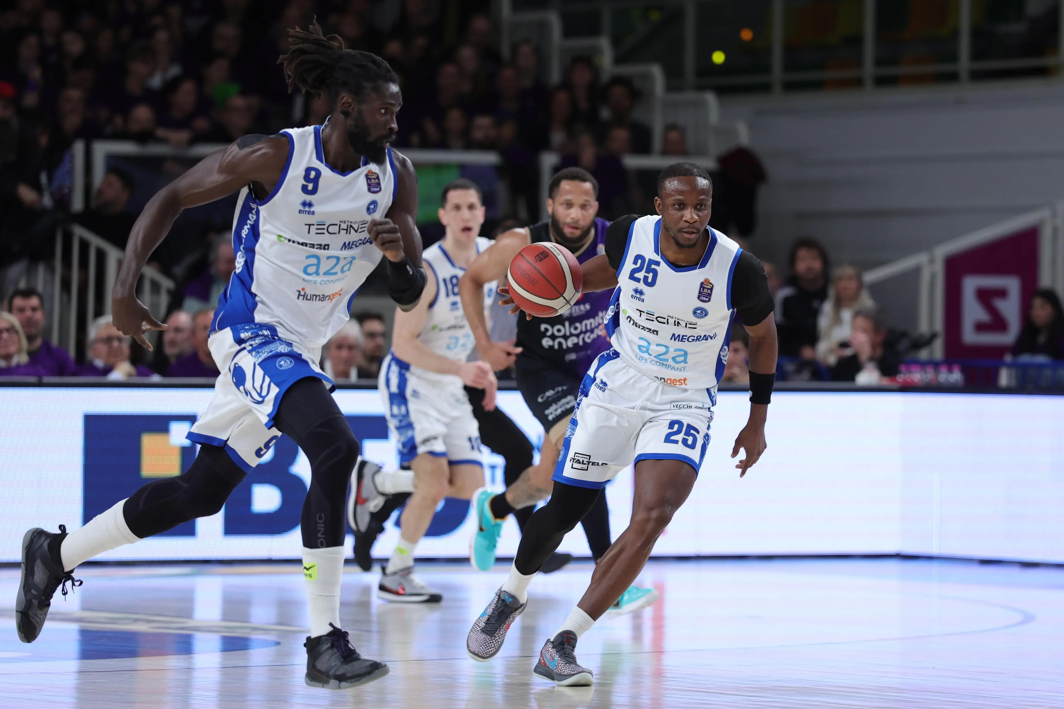 Serie A: le immagini di Dolomiti Trentino-Germani Brescia