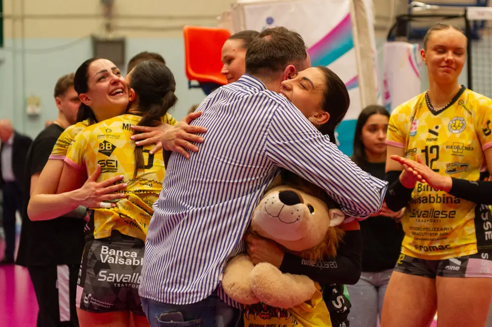 Serie A2: le immagini di Costa Volpino-Millenium Valsabbina Brescia