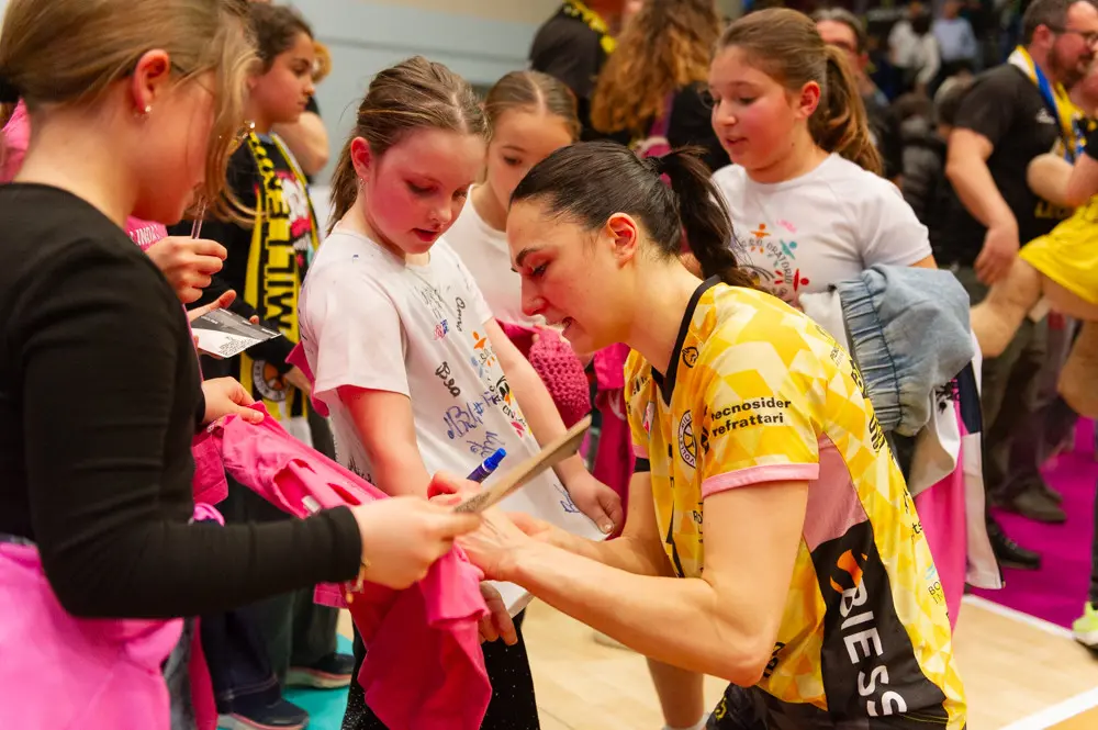 Serie A2: le immagini di Costa Volpino-Millenium Valsabbina Brescia