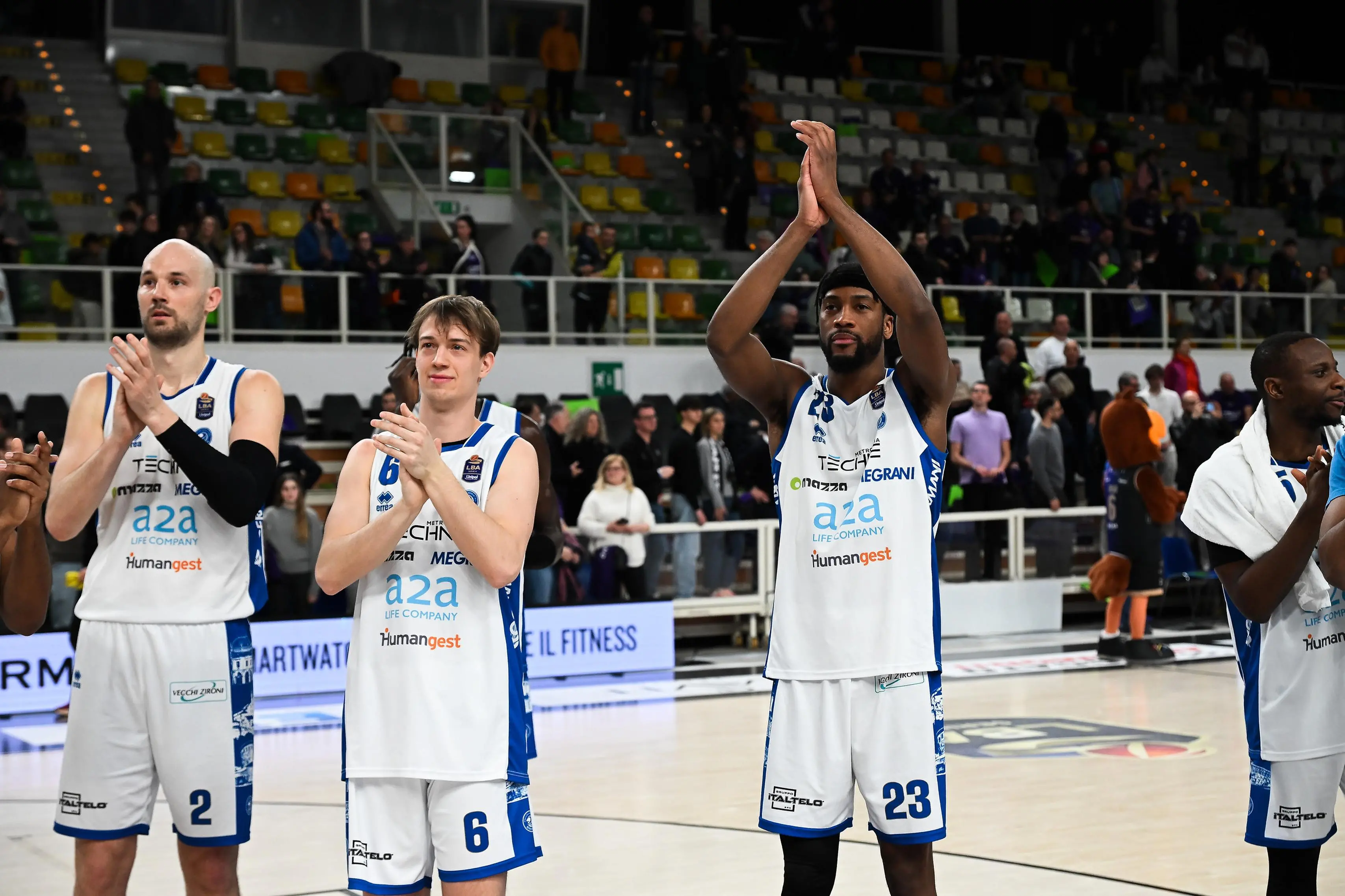 Serie A: le immagini di Dolomiti Trentino-Germani Brescia