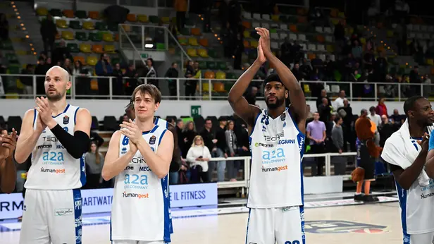 Serie A: le immagini di Dolomiti Trentino-Germani Brescia