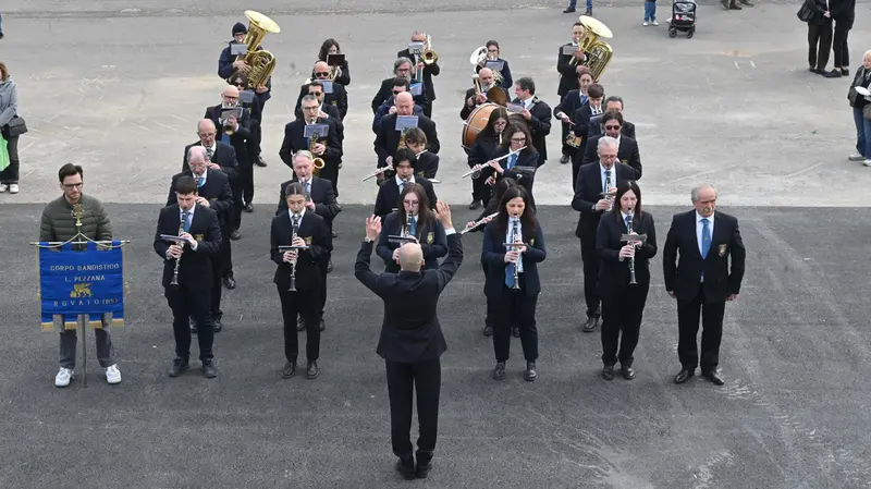 La musica ha allietato la mattinata - Foto Gabriele Strada/Neg © www.giornaledibrescia.it