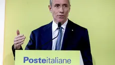 L'ad di Poste Matteo Del Fante - Ansa © www.giornaledibrescia.it