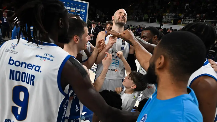 La Germani esulta a Trento - Foto Checchi Ciamillo-Castoria