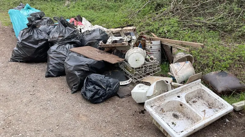 Eliminate le discariche abusive