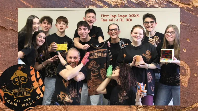 Medie e liceo Bonsignori alla finale nazionale della First Lego League - © www.giornaledibrescia.it