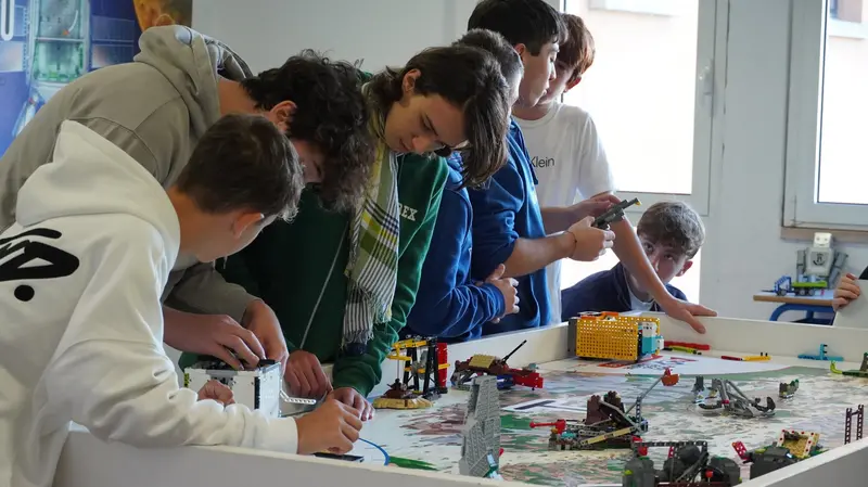 Il team Bonsignori a lavoro - © www.giornaledibrescia.it