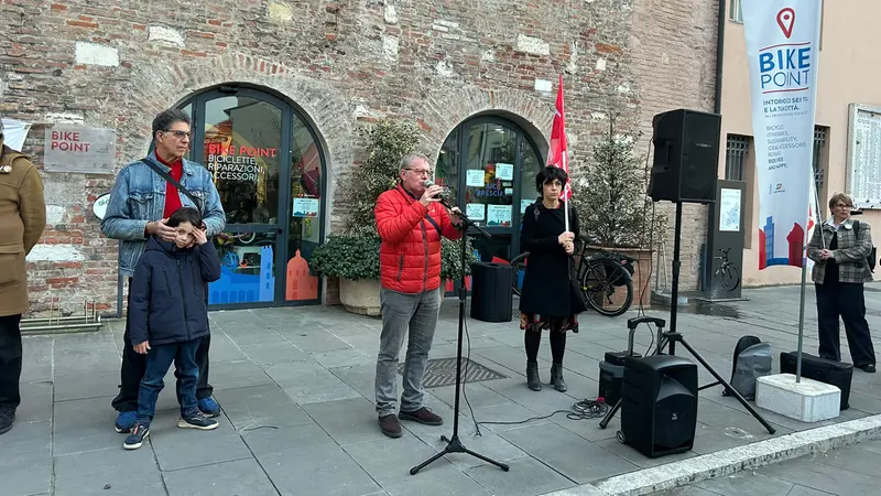 Francesco Bertoli della Cgil © www.giornaledibrescia.it