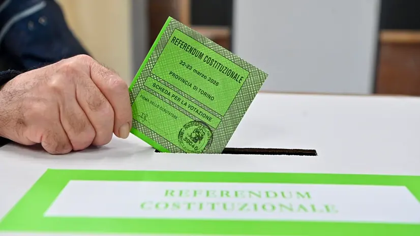 La scheda per il referendum sulla giustizia - Foto Ansa © www.giornaledibrescia.it