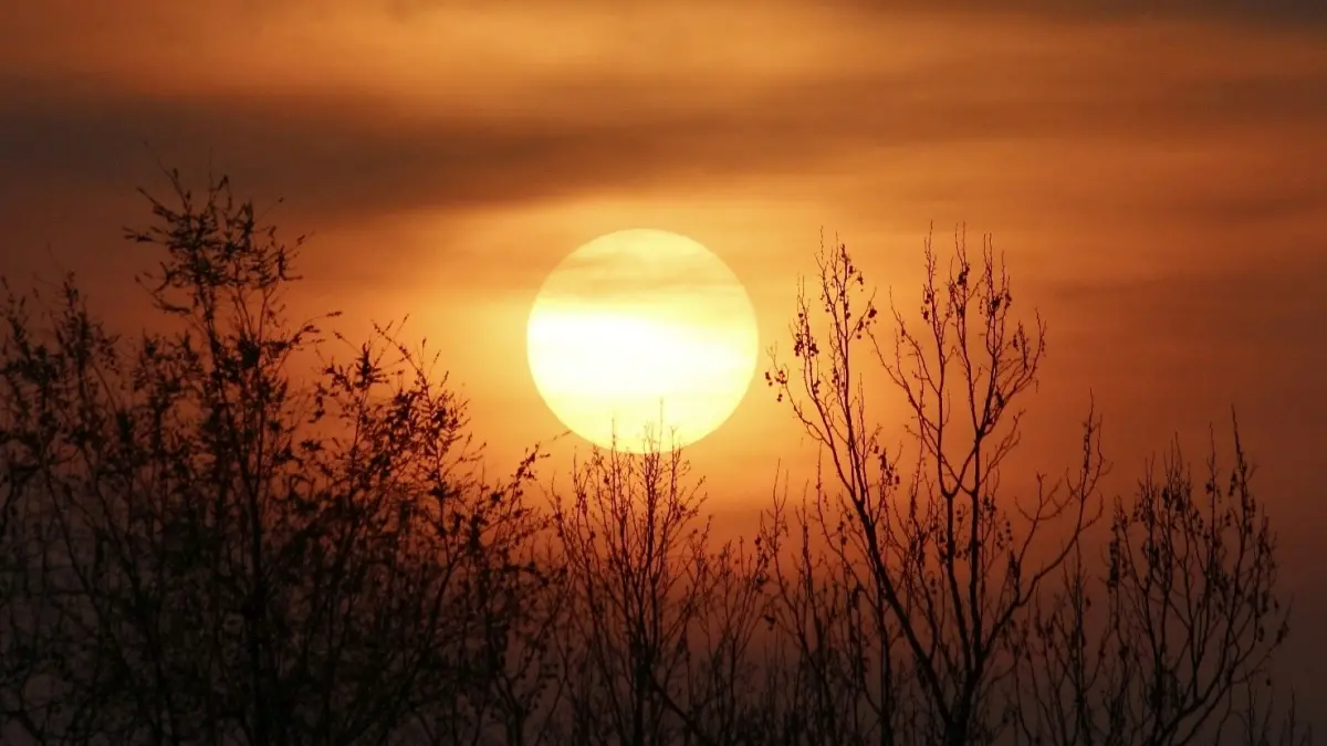 Un tramonto
