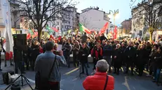 Le forze promotrici del «No» in largo Formentone