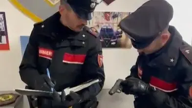 Arrestato: l'uomo era in possesso di una pistola scacciacani