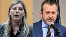 Bartolozzi e Delmastro - Foto Ansa © www.giornaledibrescia.it