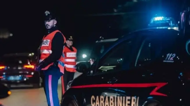 Una pattuglia dei carabinieri