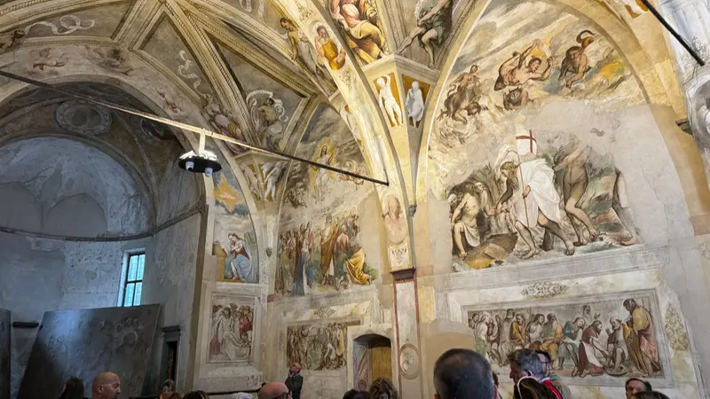 Gli affreschi della chiesa di Pisogne
