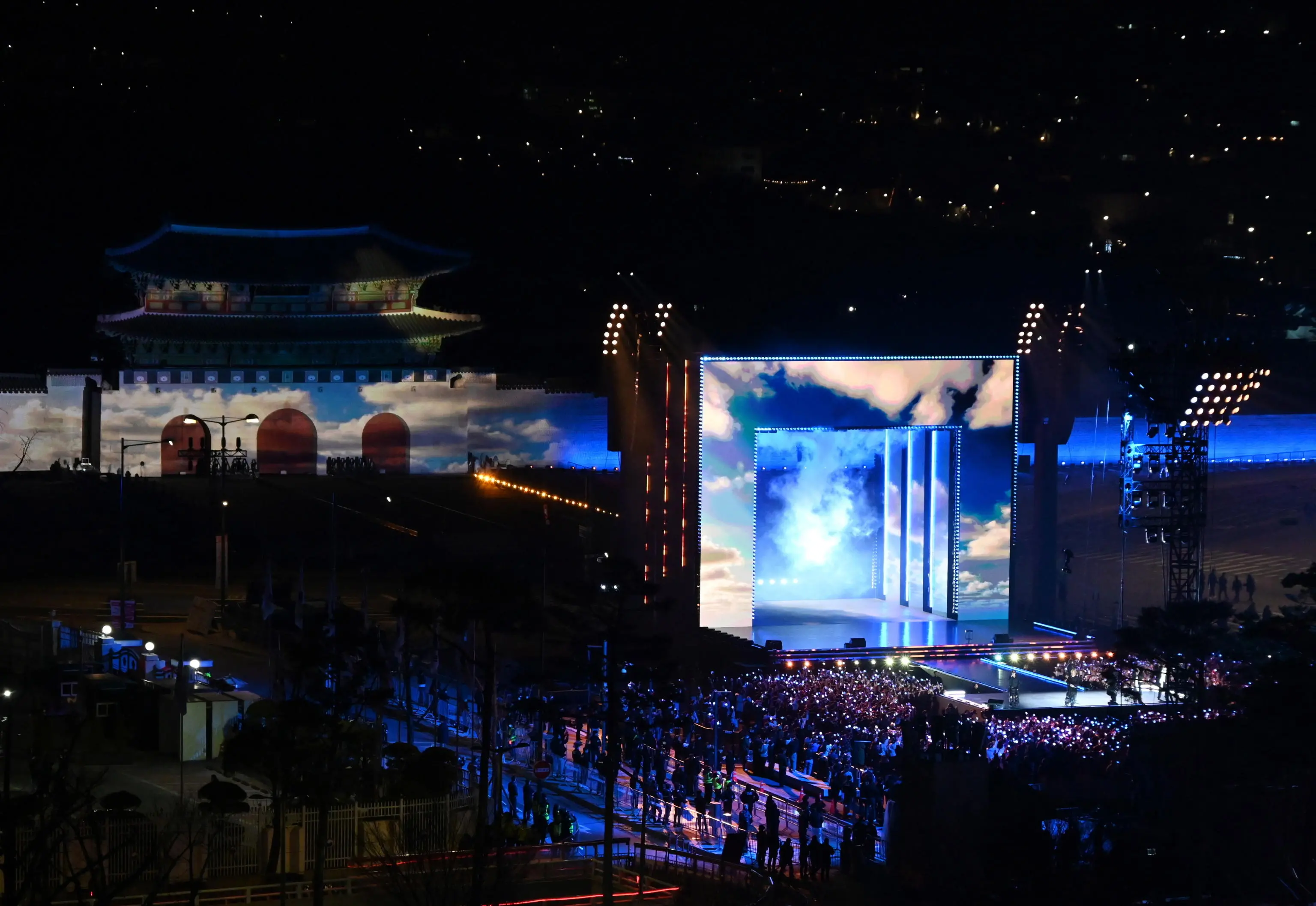 Il concerto dei BTS a Seoul