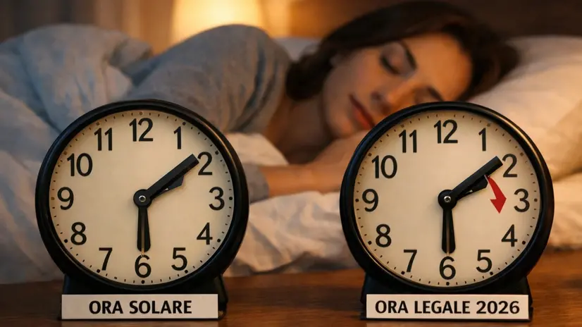 Una camera accogliente favorisce un cambio dell'ora senza problemi