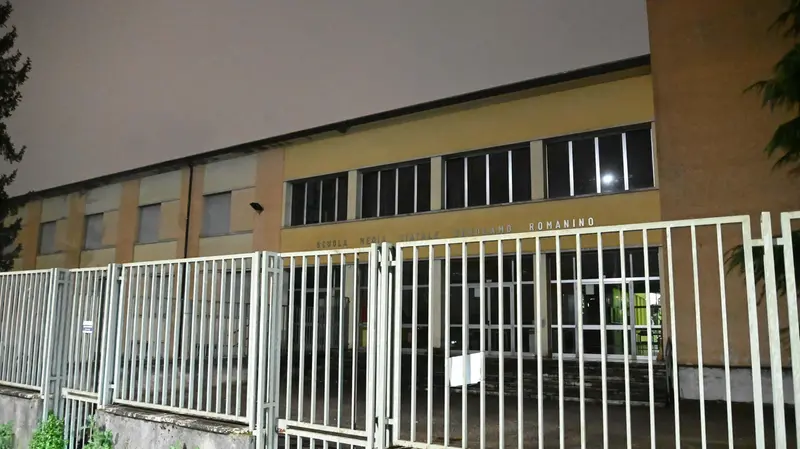 La scuola media Romanino di via Carducci - Foto Gabriele Strada/Neg © www.giornaledibrescia.it