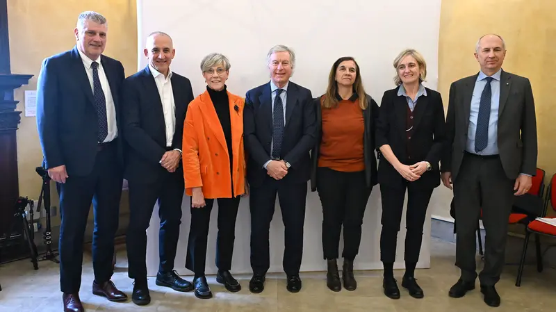 La presentazione in Loggia