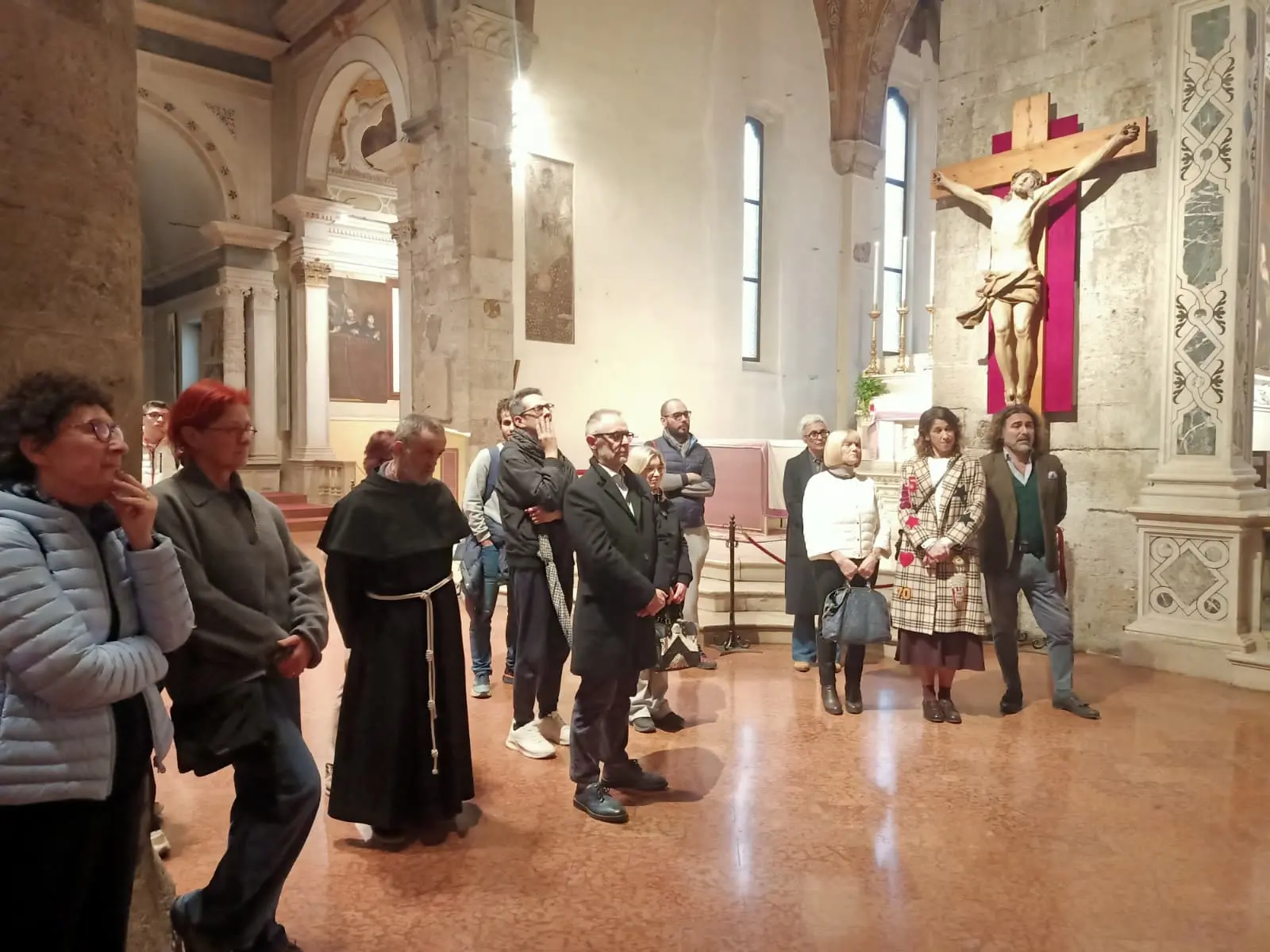 Dantedì, i ragazzi del Calini nella chiesa di San Francesco