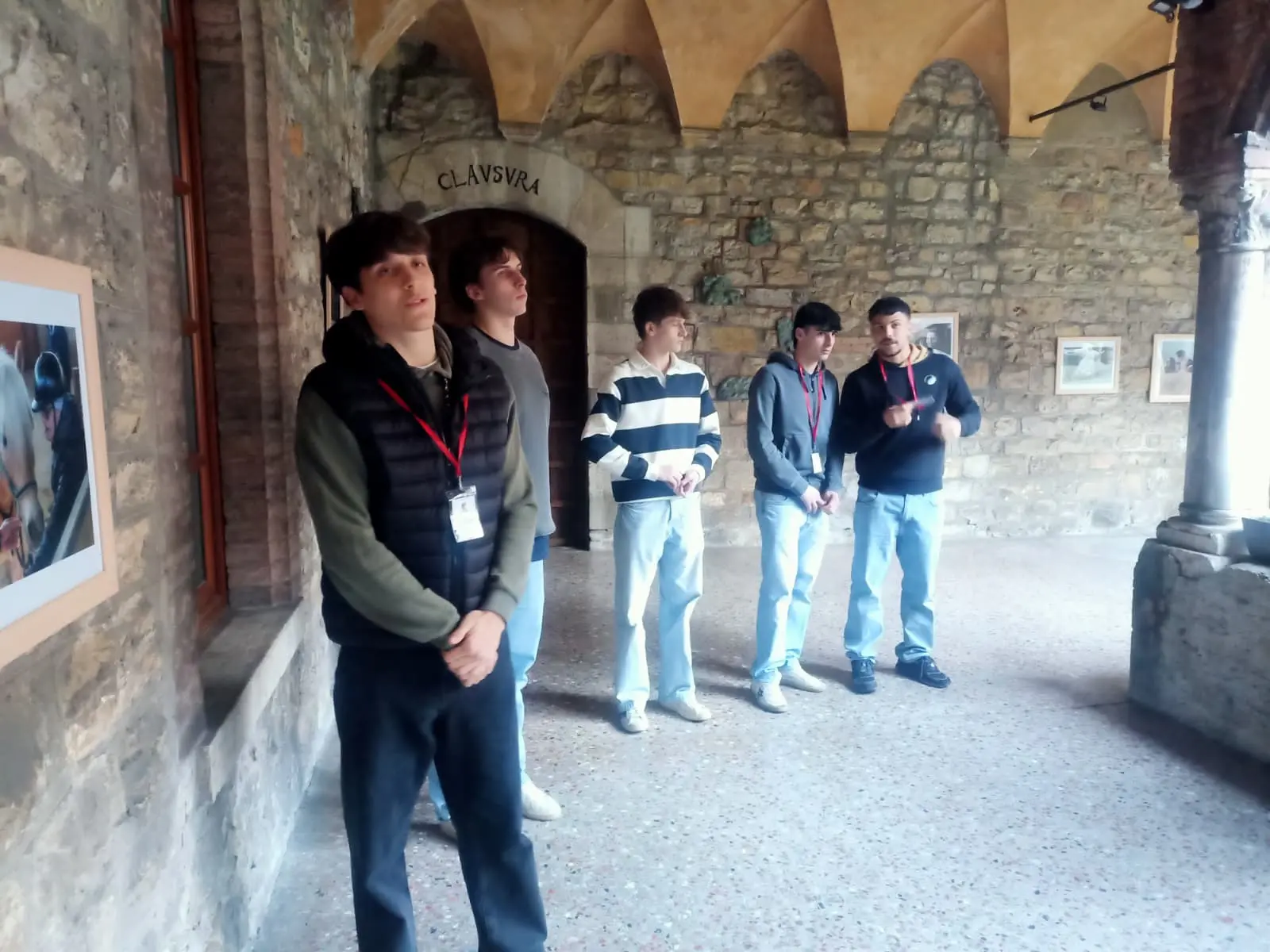 Dantedì, i ragazzi del Calini nella chiesa di San Francesco