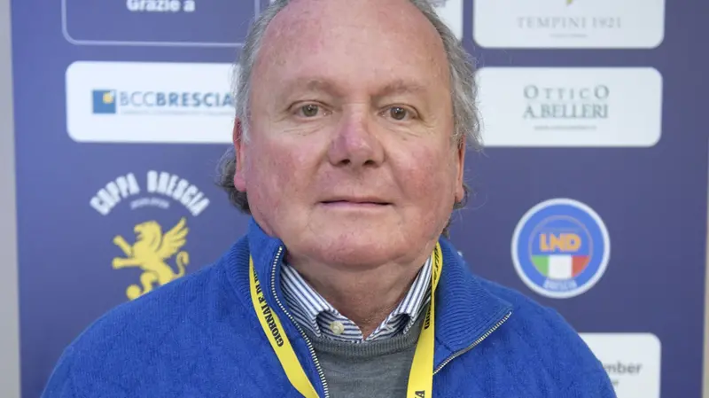 Ernesto Caliari, presidente del Sirmione Rovizza - Foto Newreporter Papetti © www.giornaledibrescia.it