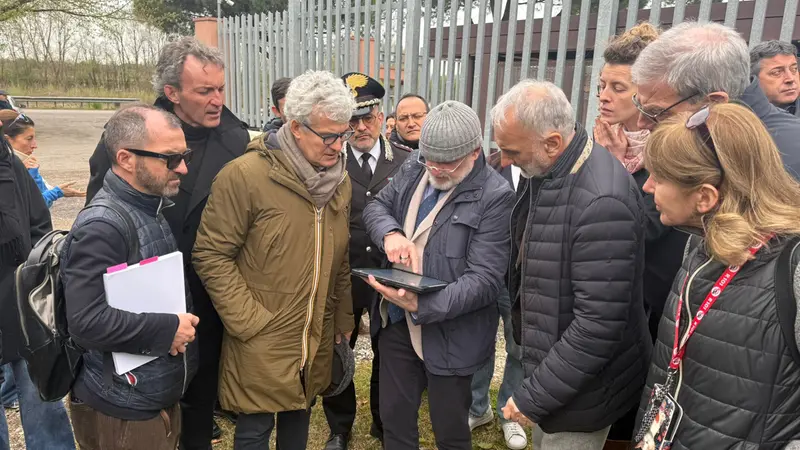 Il sopralluogo della Corte a Verona © www.giornaledibrescia.it