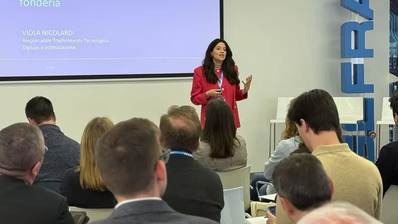 Un momento del corso nella sede di Gefran