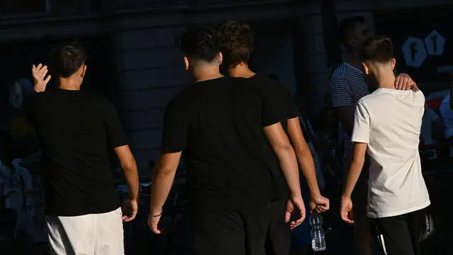 Alcuni giovani ragazzi - Foto simbolica