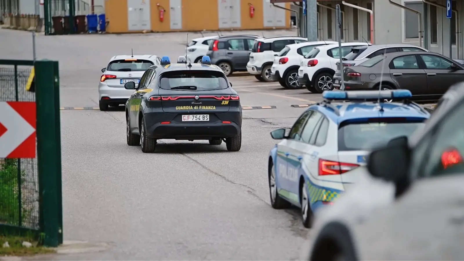 I controlli delle forze dell'ordine nel cantiere Tav