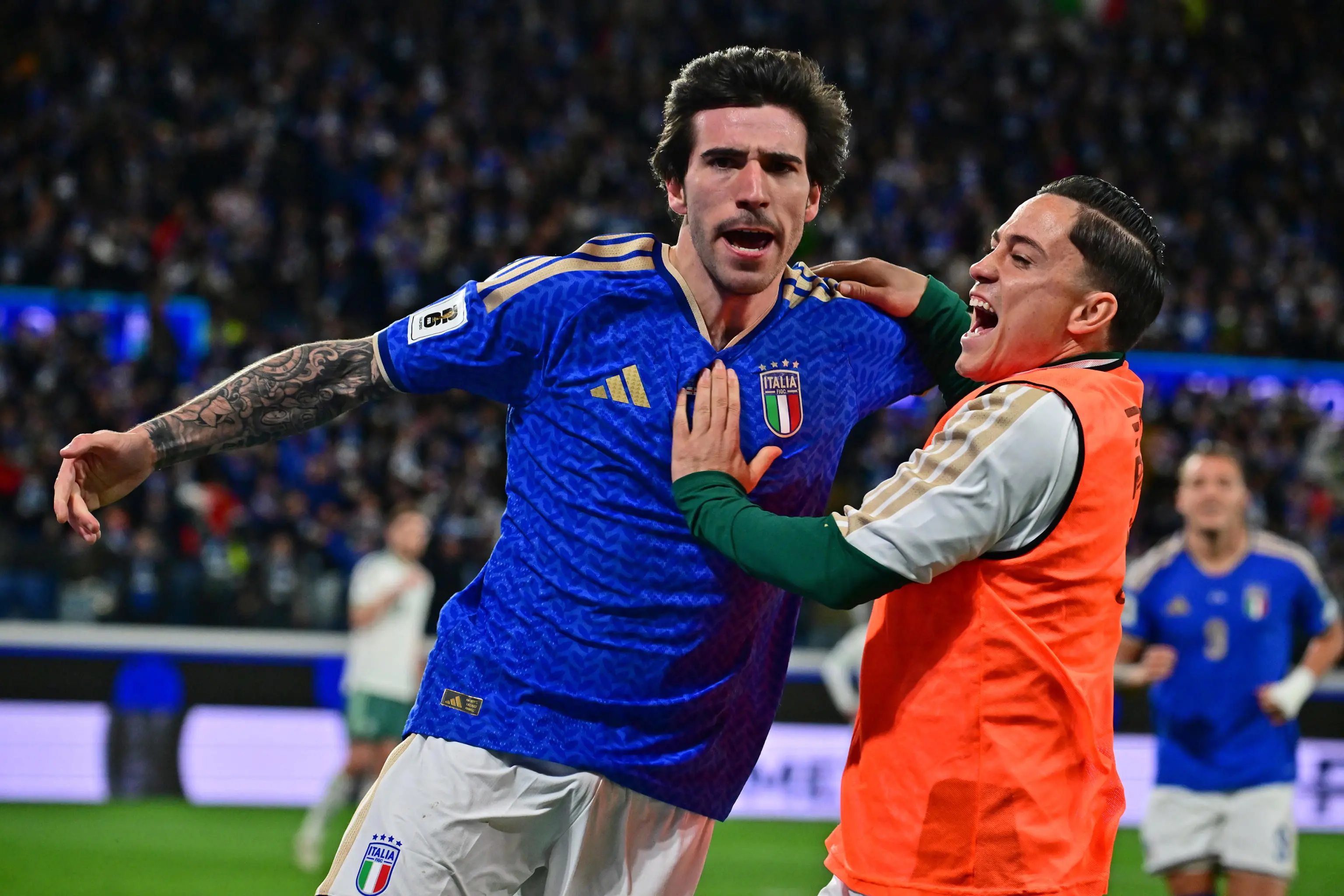 Mondiali, Italia-Irlanda del Nord: gli scatti del match