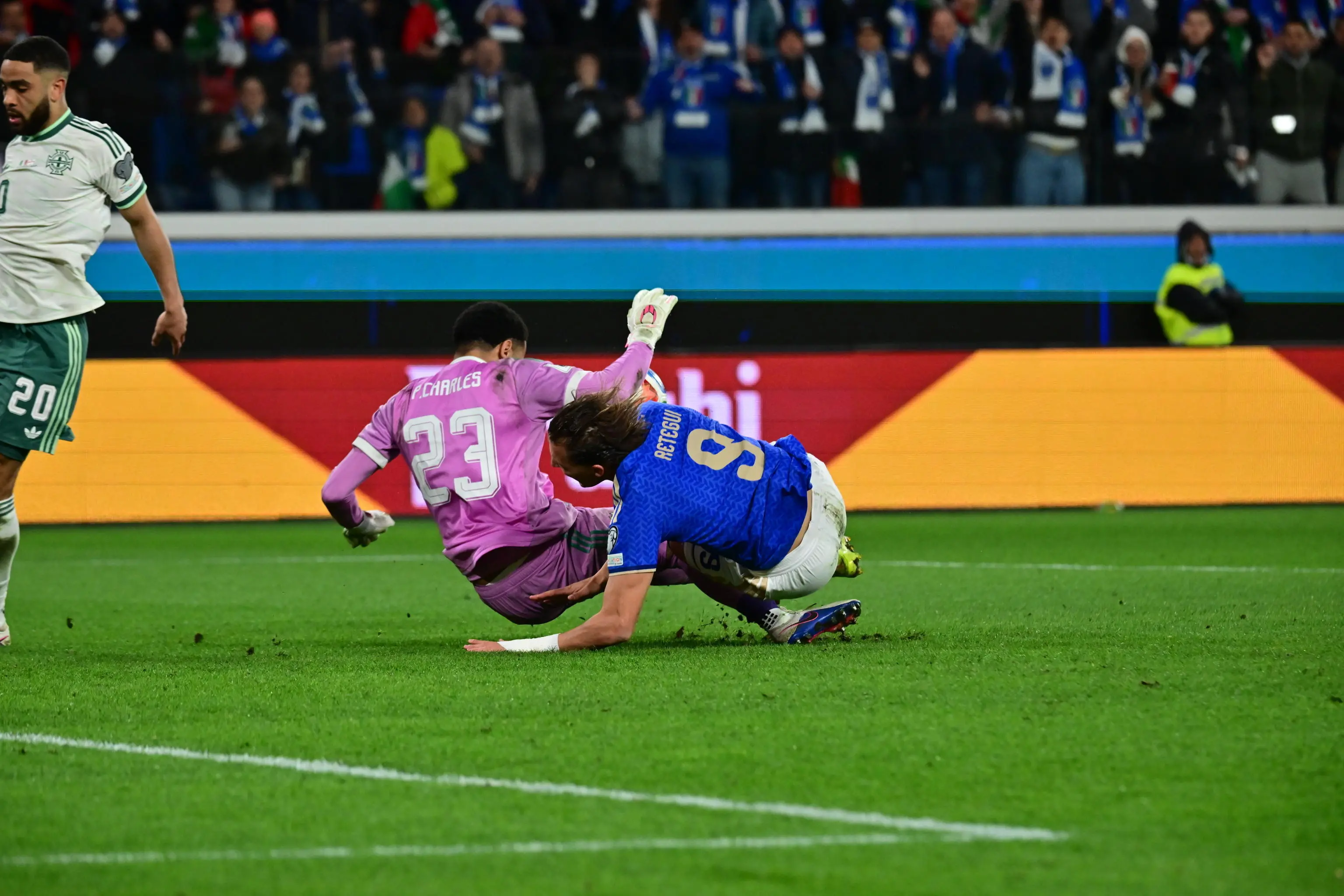 Mondiali, Italia-Irlanda del Nord: gli scatti del match