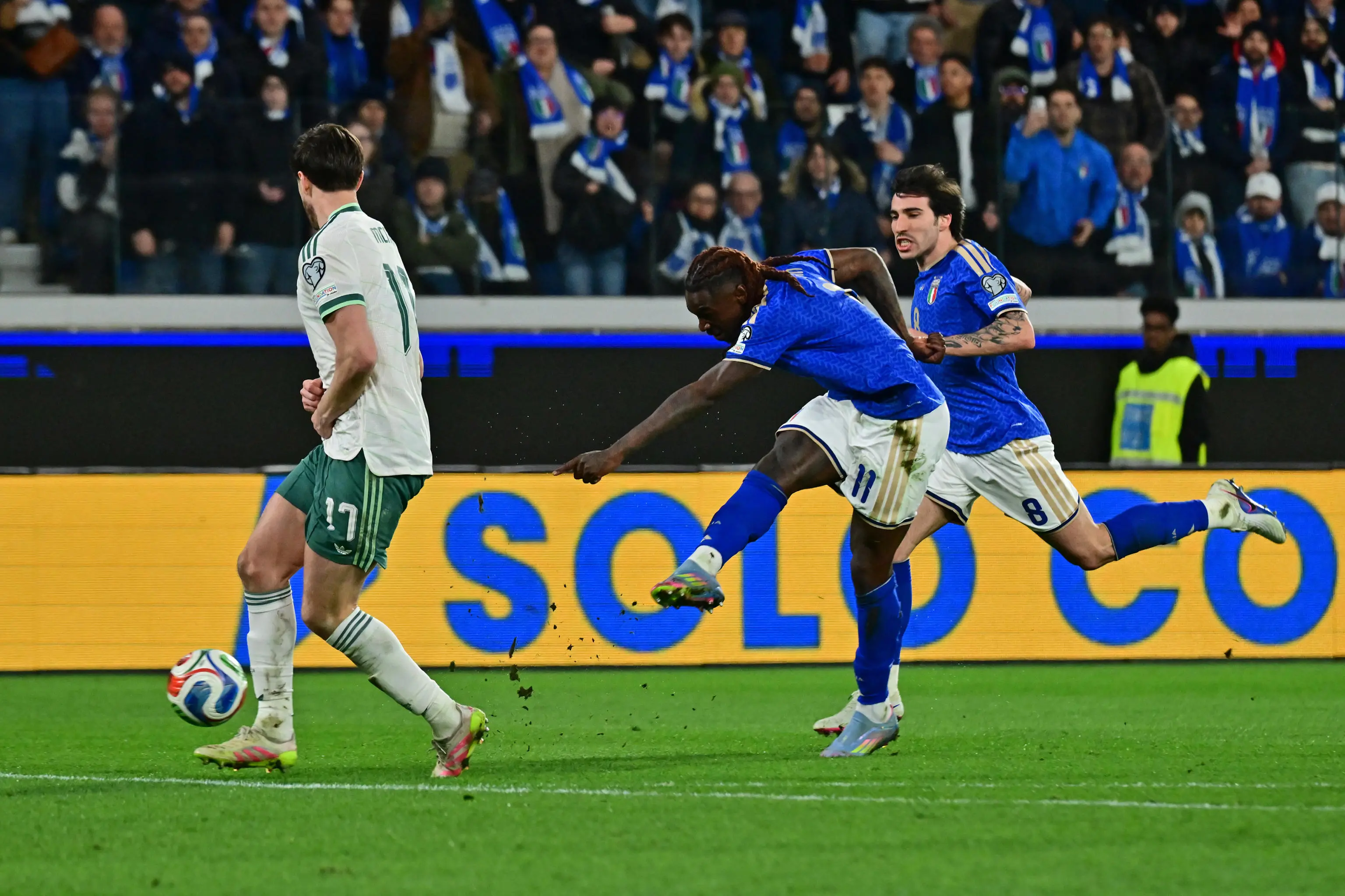 Mondiali, Italia-Irlanda del Nord: gli scatti del match