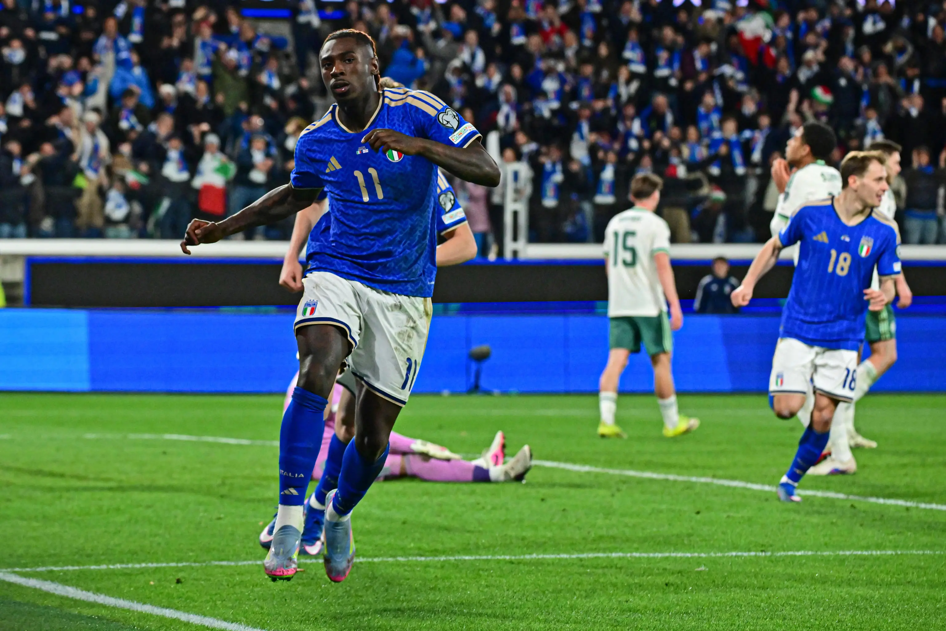 Mondiali, Italia-Irlanda del Nord: gli scatti del match