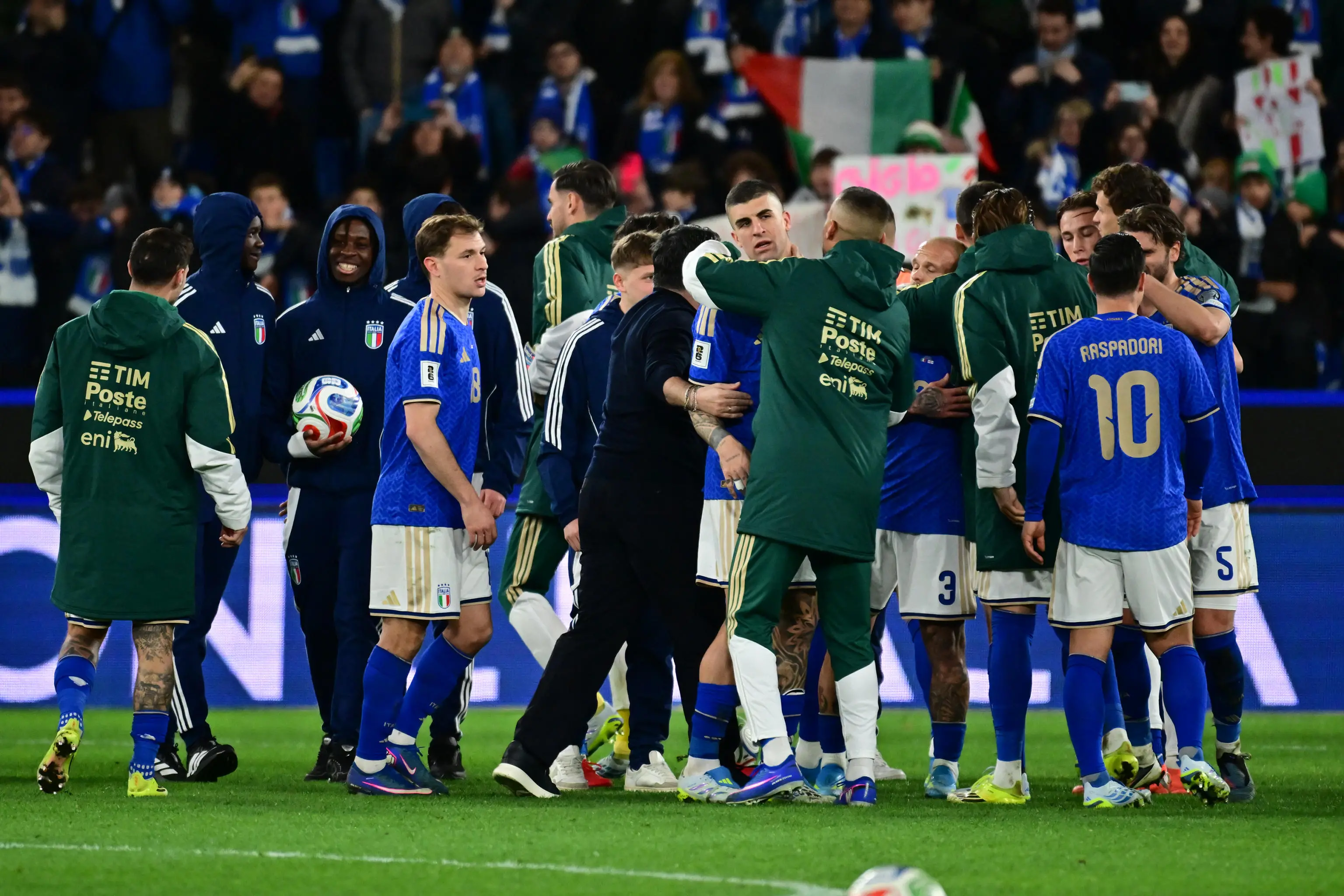 Mondiali, Italia-Irlanda del Nord: gli scatti del match