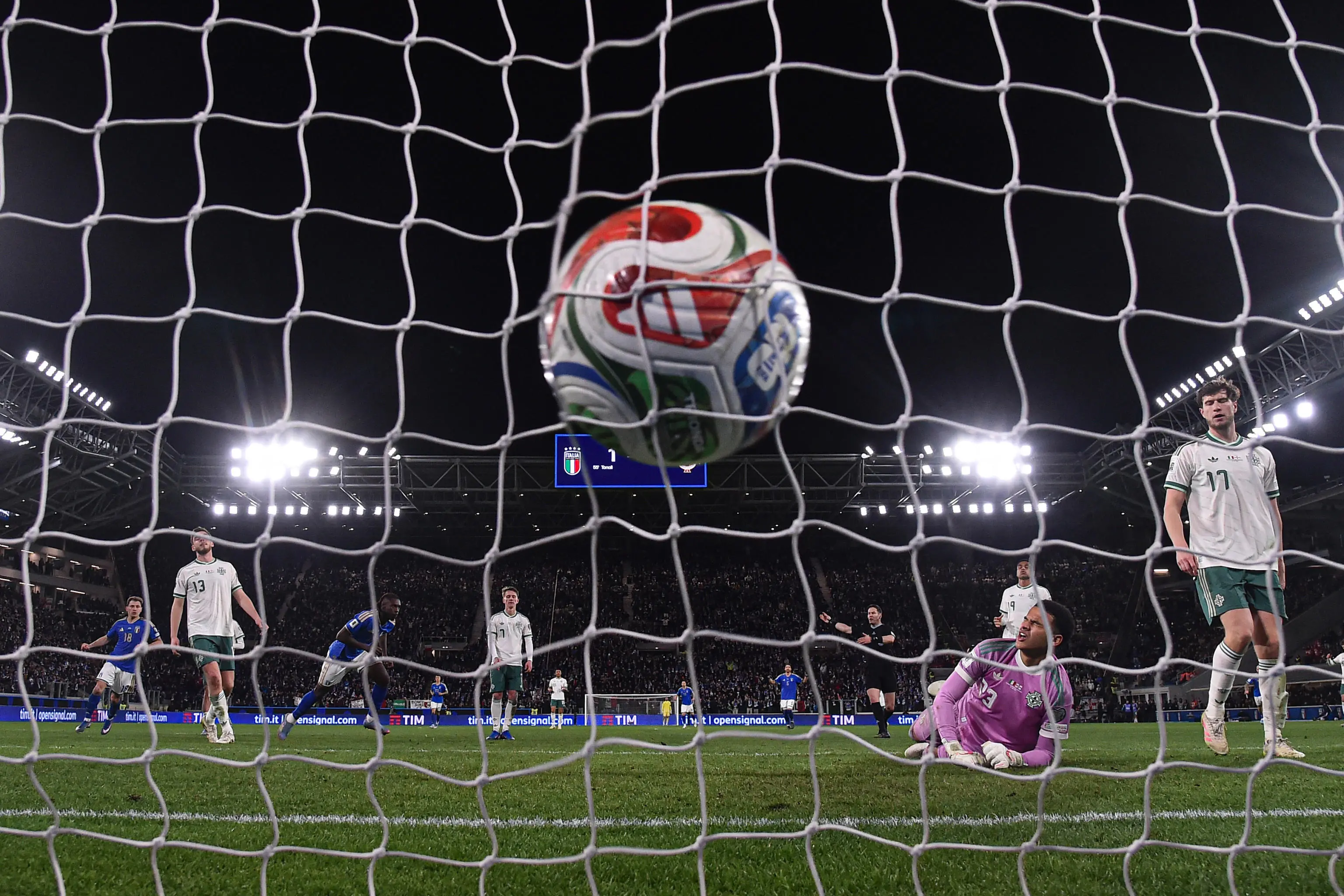 Mondiali, Italia-Irlanda del Nord: gli scatti del match