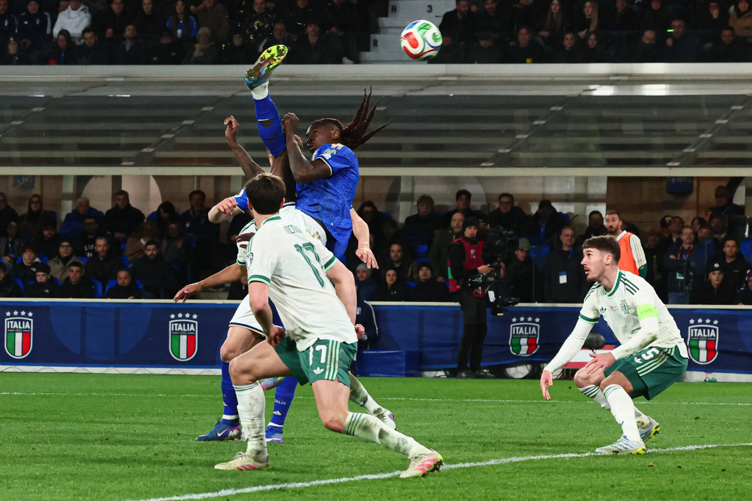 Mondiali, Italia-Irlanda del Nord: gli scatti del match